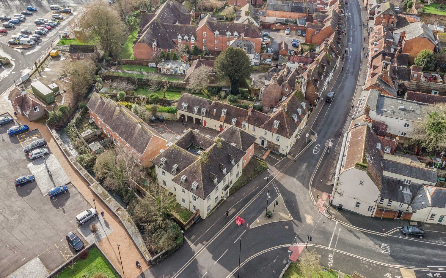 Pines Court Aerial View